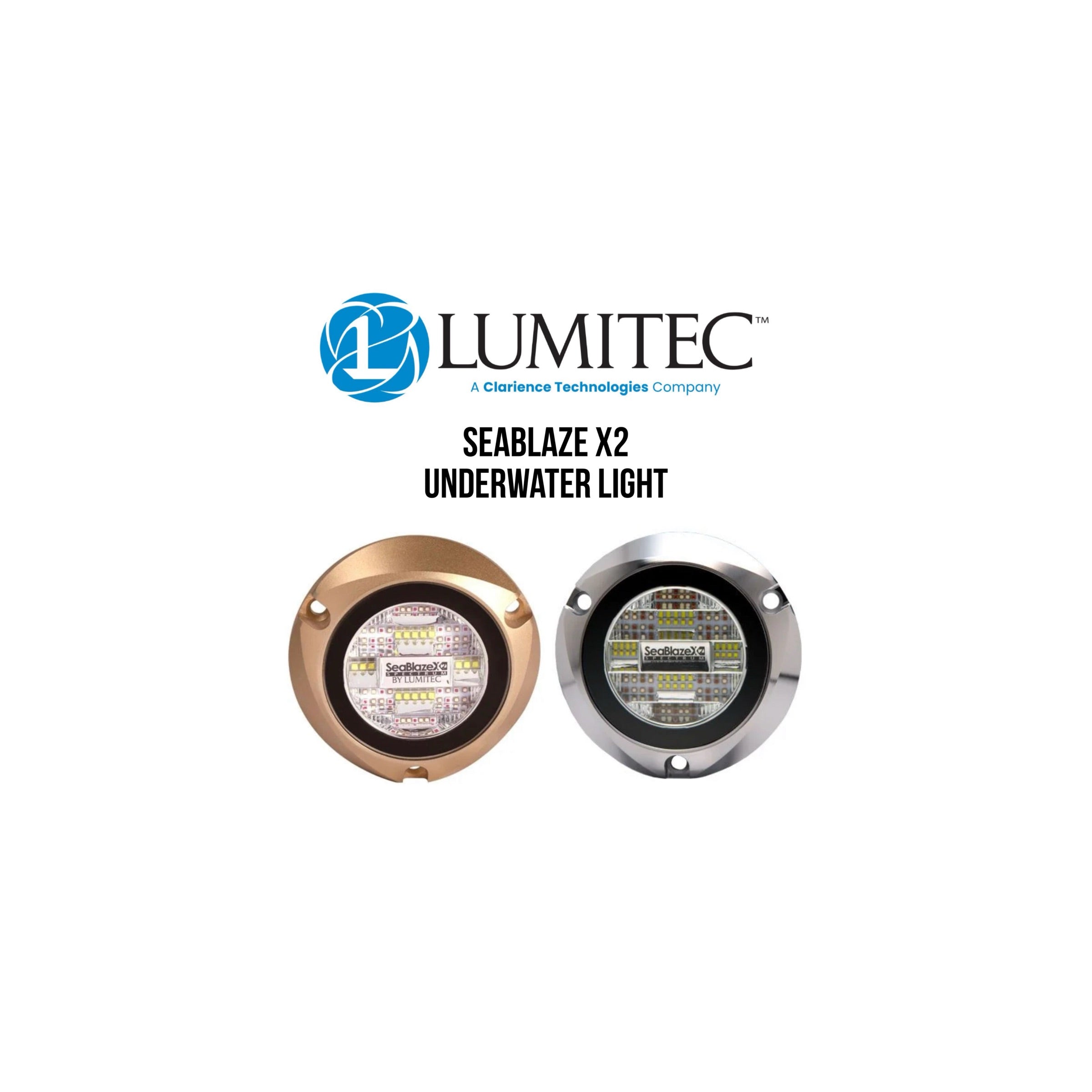 Lumitec SeaBlaze X2 Underwater Light DIRECT CURRENT BOATWORKS
