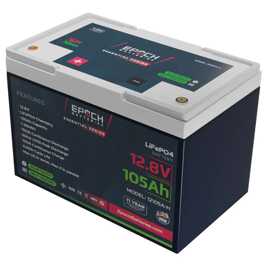 12V 105AH | HEATED & BLUETOOTH | LIFEPO4 BATTERY PRE-ORDER MAY 15th