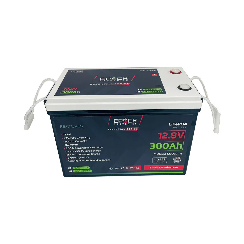 12V 300AH | HEATED & BLUETOOTH | LIFEPO4 BATTERY