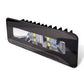 Illusion Flush Mount LED Flood Light- Black Housing Full Spectrum RGBW