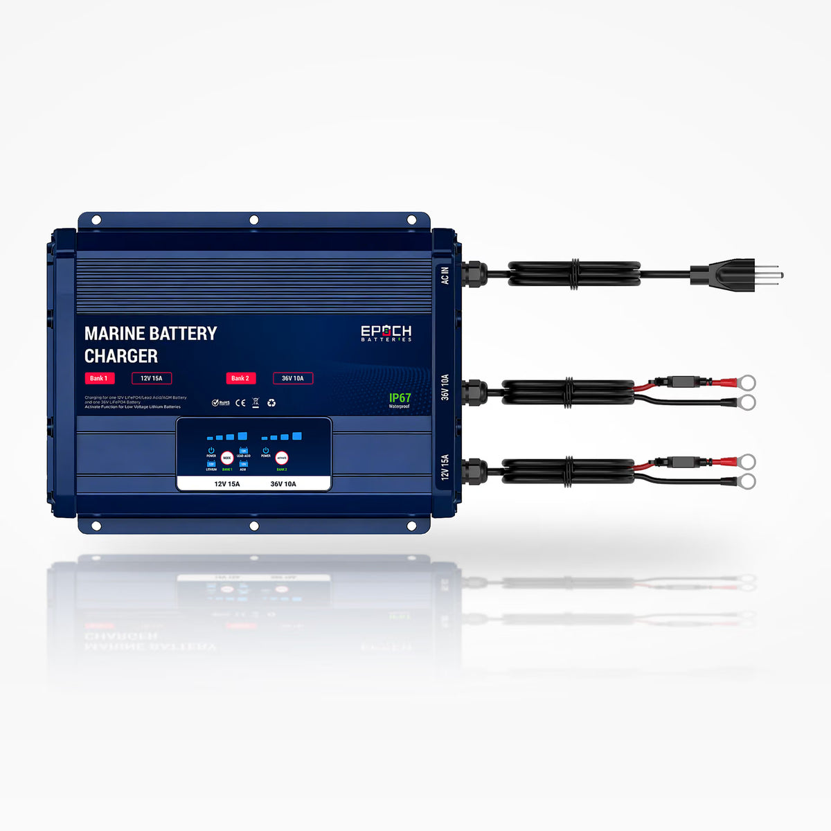 12V & 36V Onboard Marine Lithium Battery Charger