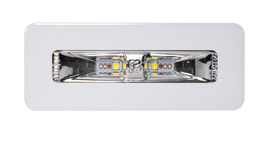 Illusion Flush Mount LED Flood Light - White Housing White Dimming