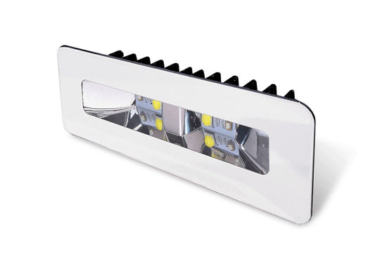 Illusion Flush Mount LED Flood Light - White Housing White Dimming