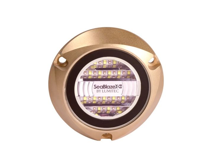 Lumitec SeaBlazeX2 LED Underwater Light - Dual Color (White/Blue) #101516