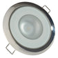 Lumitec Mirage - Flush Mount Down Light - Glass Finish/Polished SS Bezel 2-Color White/Red Dimming [113112]