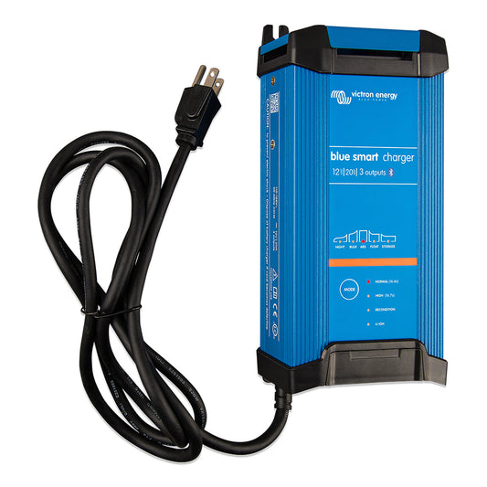 Victron Blue Smart IP22 12VDC 20A 1 Bank 120V Charger - Dry Mount [BPC122045102]